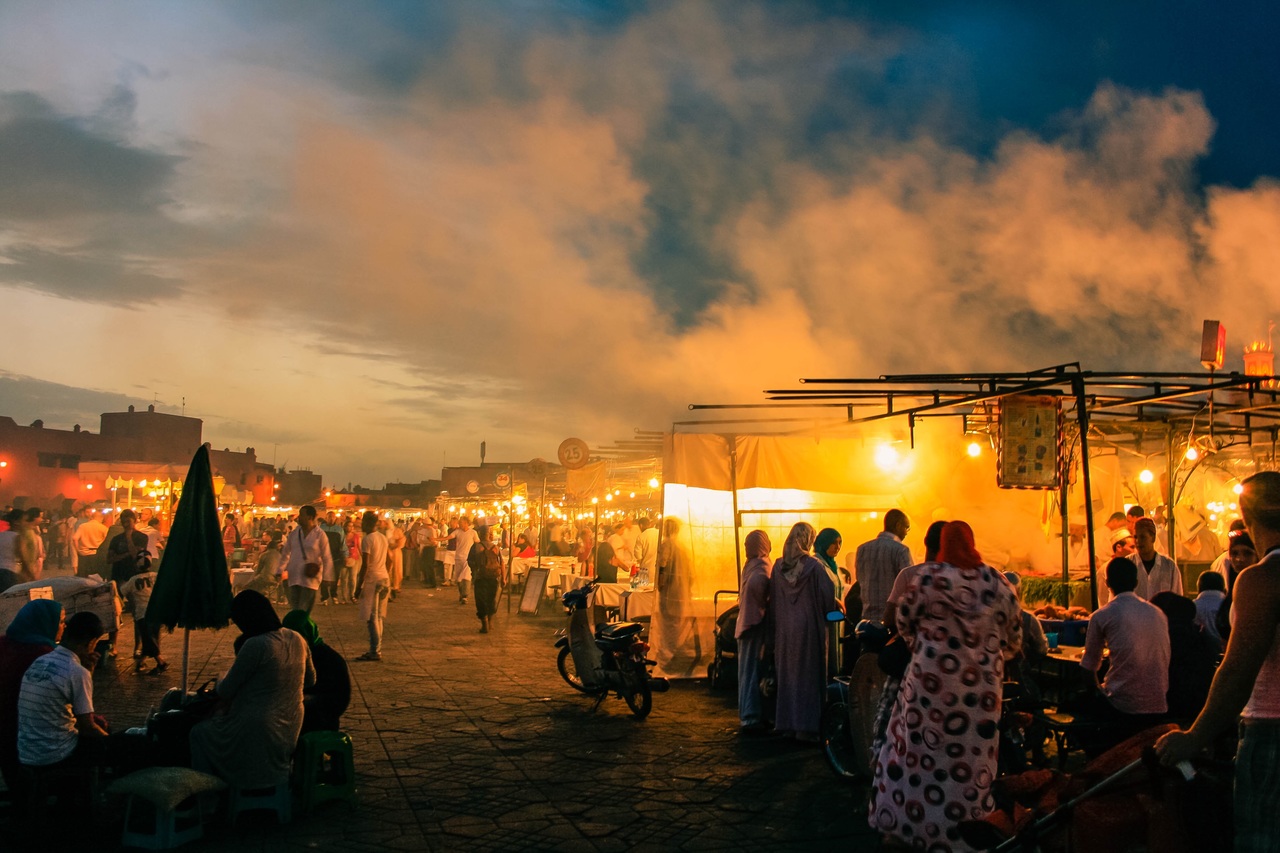 hosting a market